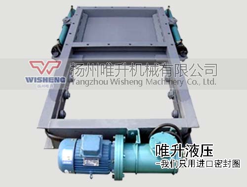電液動插板閥分體式電液推桿油口連接說明！